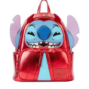 Loungefly -DisneyStitch Metallic Backpack